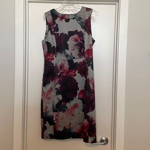 Calvin Klein Floral Sheath